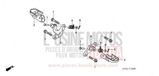 MARCHE CRF230F7 de 2007